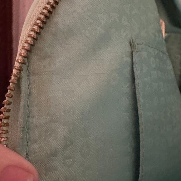 KATE SPADE Newbury Lane Caining Grace Blue Bag Rachelle Tote Cutouts - Picture 8 of 10